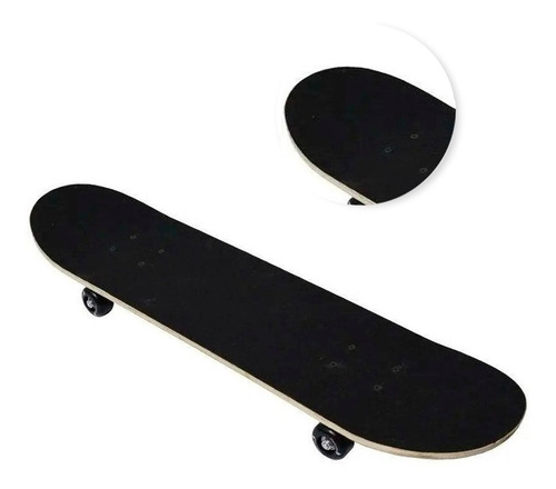 Skate Infantil Feminino Caveira E Oncinha Com Acessórios