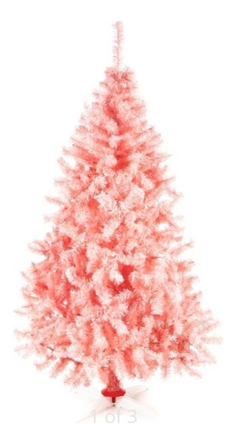 Arbol Pino Navidad Monarca De Lujo Rosa Bebe Mate 2.20 Mts