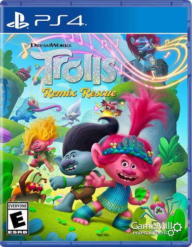 Videojuego Rescate De Trolls Remix Playstation 4