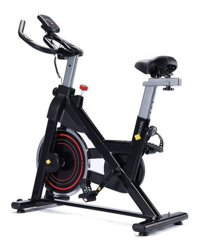 Bicicleta ergométrica Pelegrin PEL-2314 para spinning cor preto