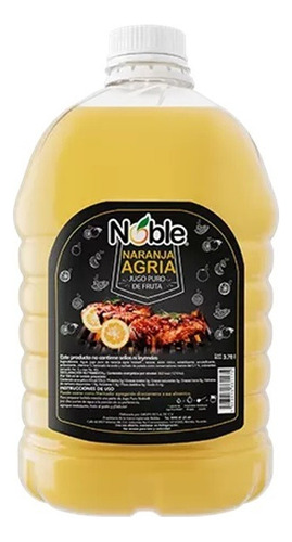 Jugo concentrado de naranja agria Noble 3,78L