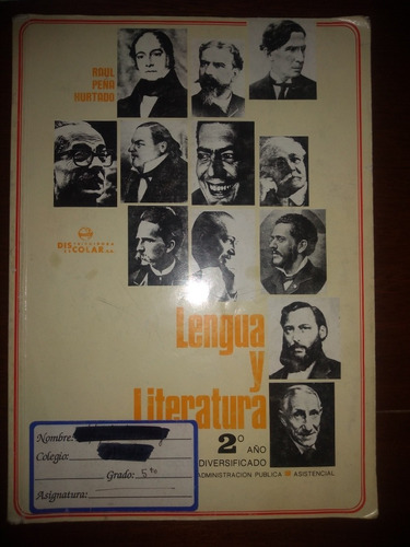 Lengua Y Literatura 2do Año Diversificado Raúl Peña Hurtado 