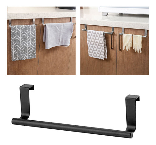 Puerta De Acero Inoxidable Toallero Colgante Baño Cocina