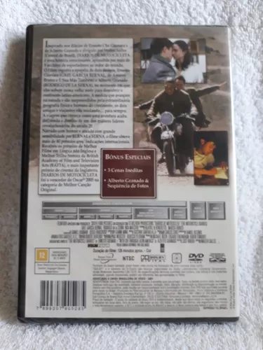 Dvd Diários De Motocicleta Walter Salles Gael Garcia Bernal Original  Rodrigo de La Serna Mia Maestro Ernesto Guevara