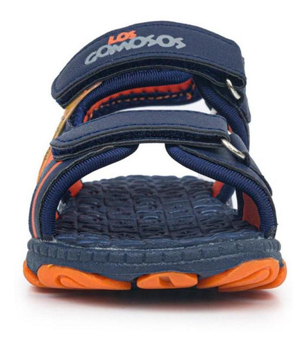 Imagen 3 de 8 de Sandalias Crosto Azul Para Niño Los Gomosos