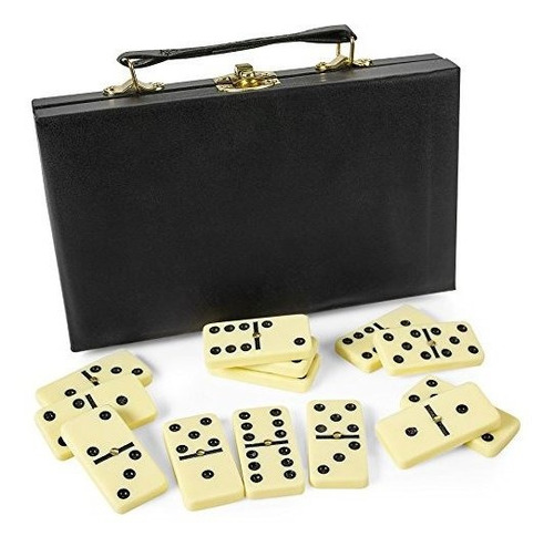 Juego De Dominó, Clásico, Premium, 28 Piezas, Doble Seis, E