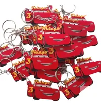 Comprar Llaveros De Cars Personalizados Con Nombre Y Numero X50