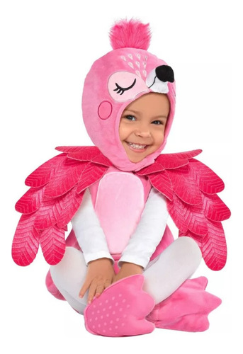 Disfraz De Flamingo Para Bebes Aves Pajaritos Original Importado