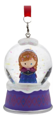 Remat Esfera Ornamento Bola Cristal Frozen Anna Disney Store