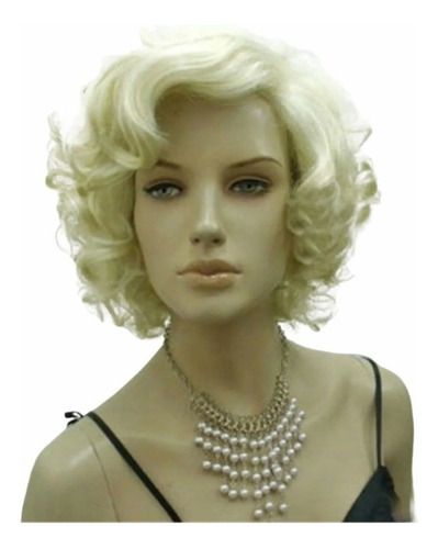 Peluquín Corto Rubio De Marilyn Monroe Fashion Trend Style