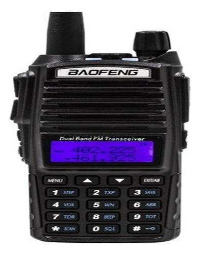 Kit 2 Comunicador Radio 8w Bf Vhf /uhf/fm Doble Banda Uv-82