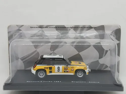 Renault 5 Turbo 1981 Ragnotti Coleccion Wrc Rally Salvat