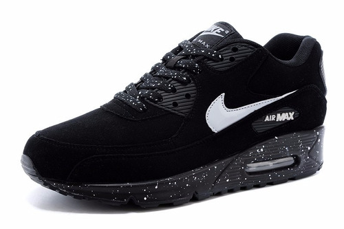 Zapatillas Hombre Mujer Nike Air Max 90 Negro Sneakerbox