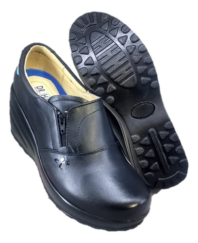 Zapato Enfermera Piel Antifatiga Modero Comodo 8274 Dr.hosue