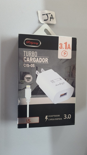 Cargador Compatible Para iPhone Modelo Cig 05 Serie 012