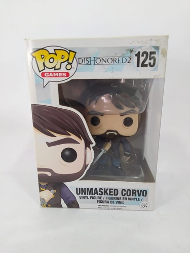 Funko Pop Unmasked Corvo 125 Dishonored 