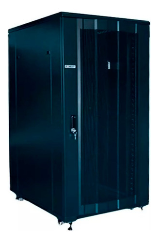 Rack Cerrado Piso Powest 14ur Puerta De Malla 73x60x60cm