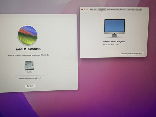 Apple iMac 2020 27 Intel Core I7-10700 128gb Ram Sequoia Ssd (Reacondicionado)