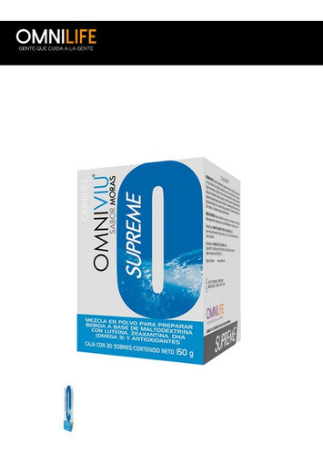 Omniviu Supreme Caja Con 30 Sobres, Contenido Neto 150 G..