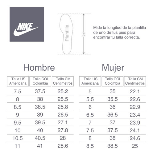medidas de nike Today's Deals- OFF-57% >Free Delivery