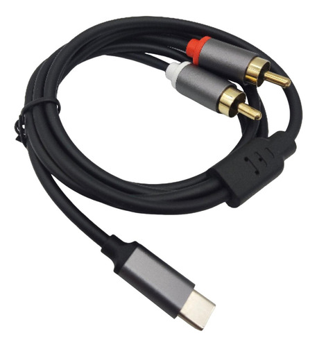 Js Estéreo Tipo C A 2 Rca Para Teléfonos Inteligentes 1