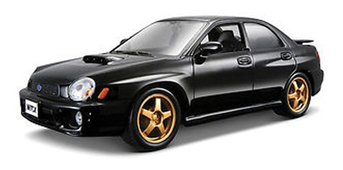 Carro Subaru Impreza Wrx 2002, Escala 1/24. Bburago.