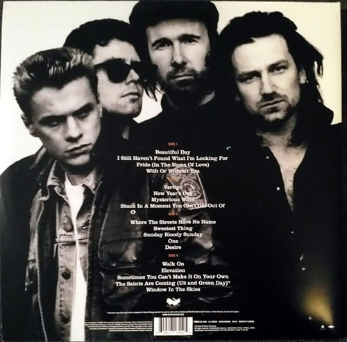Imagen 2 de 2 de Vinilo U2 U218 Singles 2 Lp Envio Gratuito