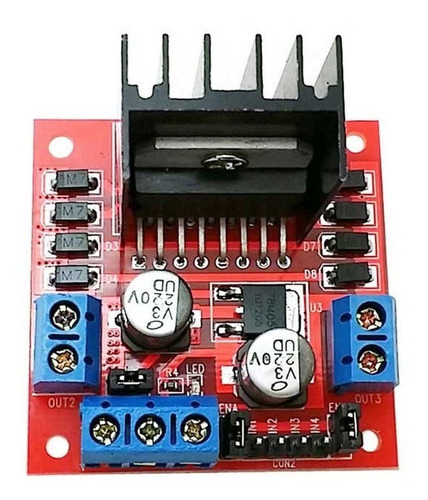 Imagen 2 de 7 de Modulo Puente H Doble L298n Arduino - Pic