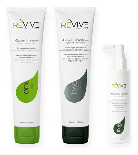 Reviv3 Procare Kit De Prueba De 30 Dias, Sistema De 3 Partes