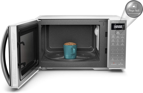 Microondas Panasonic Nn-st27lwru Branco 21l 127v