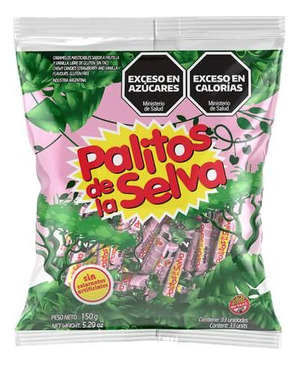 Caramelos Masticables Palitos De La Selva 150 G.