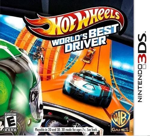 Jogo Hot Wheels World's Best Driver 3ds Usado Mídia Física