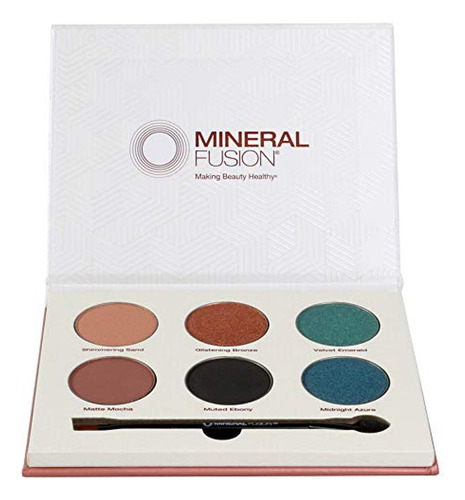 Mineral Fusion, Paleta De Sombras De Ojos Velvet De Edición