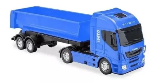 Caminhão De Brinquedo Iveco Hiway Baú Usual Brinquedos - Bom Preço Magazine