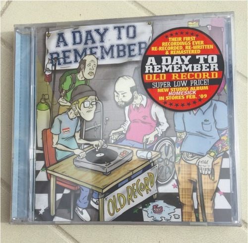  A Day To Remember  Old Record-audio Cd Album Importado