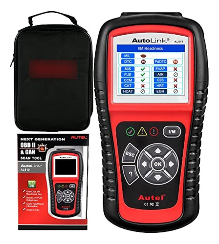 Autel Autolink Al519 Obdii / Eobd Escáner Modo Obdii Mejorad