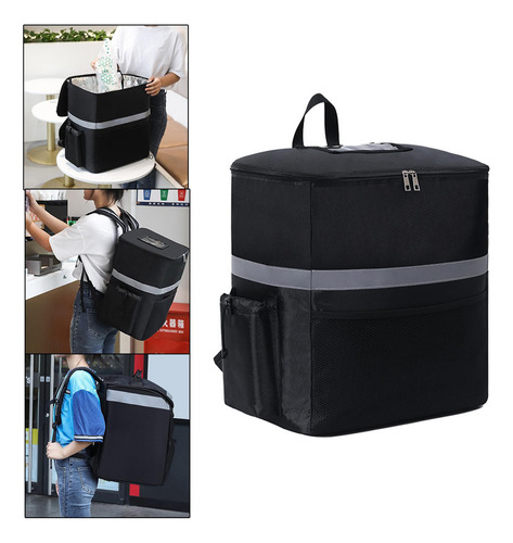 Mochila Grande Para Entrega De Alimentos, Bolsa Térmica,