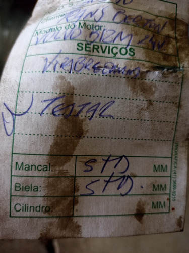 Virabrequim Original Volvo Fh Nh Fm Motor D12...( 0,25 ) Com (Usado)