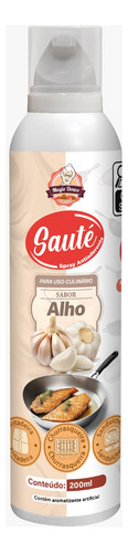 Spray Antiaderente Culinário Sabor Alho 200ml Ni - Sauté