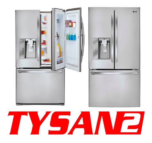 Imagen 1 de 10 de Heladera LG Side By Side French Door 708 Lts En Stock Ya!!!!