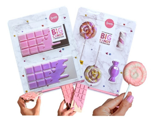 Placa Parpen - Set Big Candy - Tableta - Paleta - Mashmallow