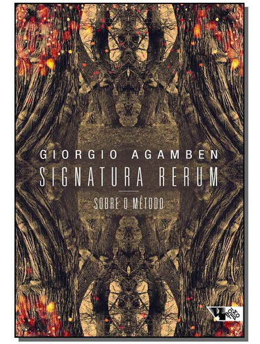 Signatura Rerum - Sobre O Método, De Agamben, Giorgio. Editora Boitempo Em Português