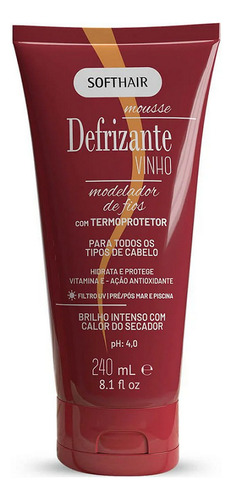 Defrizante Vinho 240ml Softhair