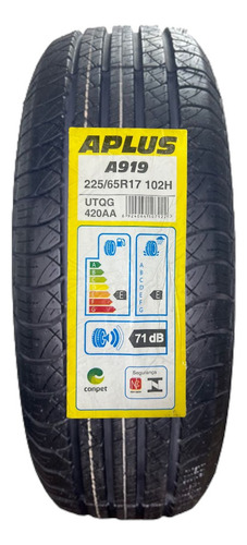 Pneu 225/65r17 Tl Aplus A919-1 Aro 17 Índice De Velocidade H