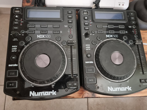 Par De Cdj Players Numark Ndx 500