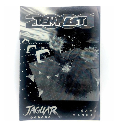 Tempest 2000 - Manual Original De Atari Jaguar