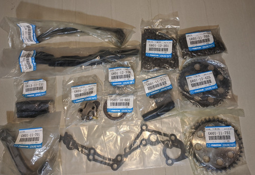 Kit Cadena Tiempo Mazda B2600 Bt-50 2.6 Original Mazda