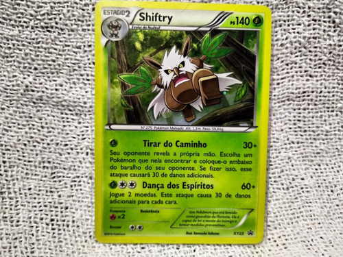 Card Game Pokemon Rpg : Shiftry  Xy23 Promo