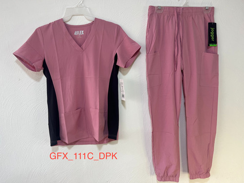 Uniforme Quirúrgico - Dama Cuello V - Jogger + Filipina