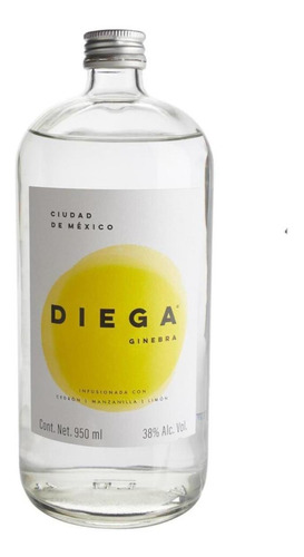 Pack De 12 Ginebra Diega 950 Ml